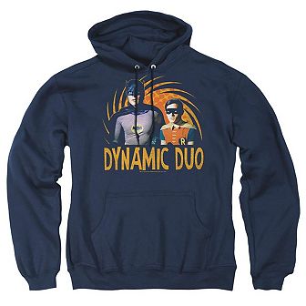 Batman Classic Tv Dynamic Adult Pull Over Hoodie