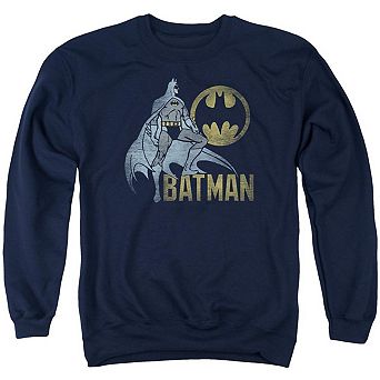 Batman Knight Watch Adult Crewneck Sweatshirt