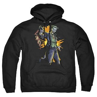 Batman Joker Bang Adult Pull Over Hoodie