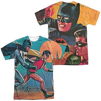Batman Classic Tv Lets Go Short Sleeve Adult Poly Crew T-shirt