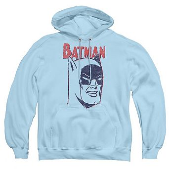Batman Crayon Man Adult Pull Over Hoodie