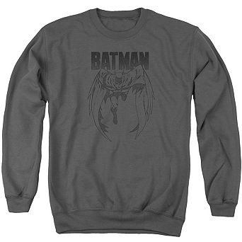 Batman Grey Noise Adult Crewneck Sweatshirt