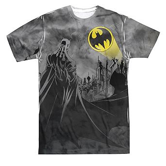 Batman Heed The Call Short Sleeve Adult 100% Poly Crew T-shirt