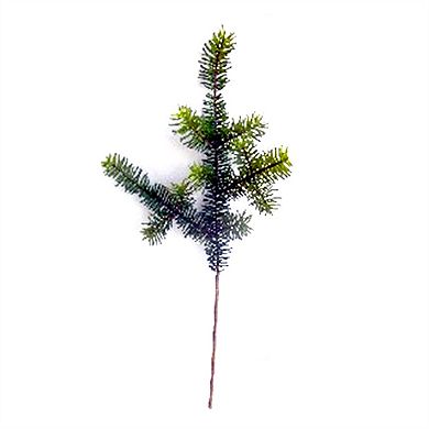 Pine Spray - Wintry Green (set Of 6)