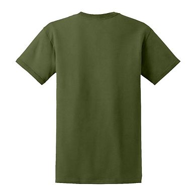 Batman Distressed Camo Shield Short Sleeve Adult T-shirt