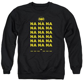 Batman Classic Tv Na Na Na Adult Crewneck Sweatshirt