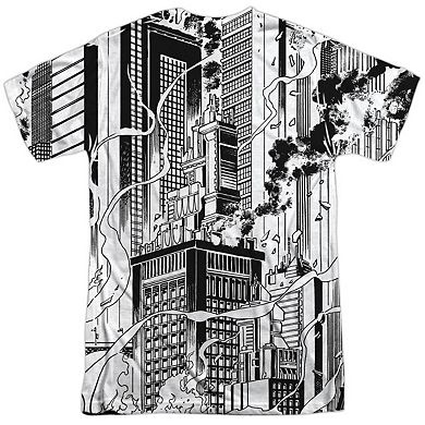 Batman Joker Short Sleeve Adult Poly Crew T-shirt