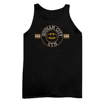 Batman Gotham City Gym Adult Tank Top