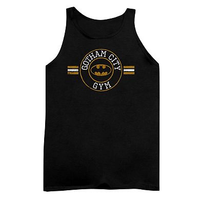 Batman Gotham City Gym Adult Tank Top