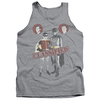 Batman Classic Tv Classified Adult Tank Top