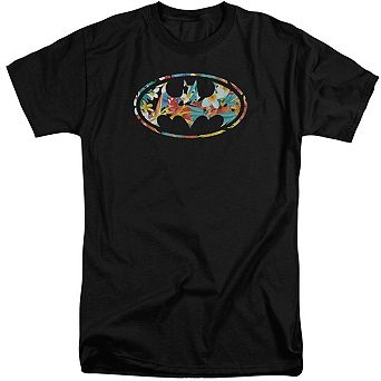 Batman Hawaiian Bat Short Sleeve Adult Tall T-shirt