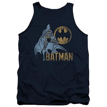 Batman Knight Watch Adult Tank Top
