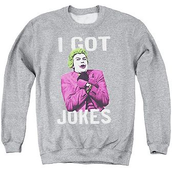 Batman Classic Tv Got Jokes Adult Crewneck Sweatshirt