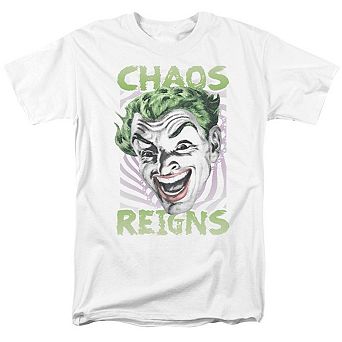 Batman Classic Tv Chaos Reigns Short Sleeve Adult T-shirt
