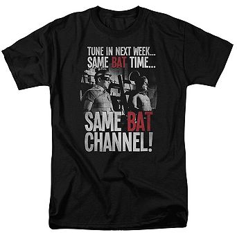 Batman Classic Tv Bat Channel Short Sleeve Adult T-shirt