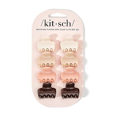 Kitsch 8-pc. Mini Puffy Claw Clips Set