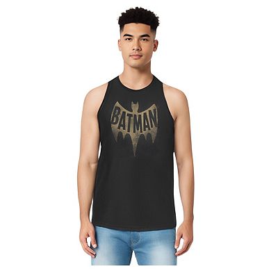 Batman Classic Tv Vintage Logo Adult Tank Top