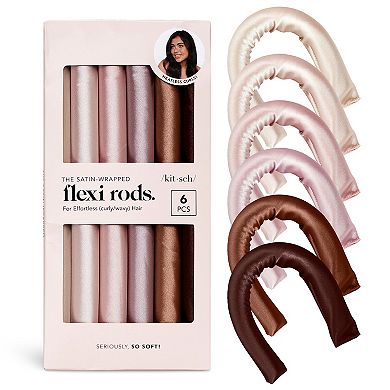 Kitsch Satin Wrapped Flexi Rods Hair Curling Set