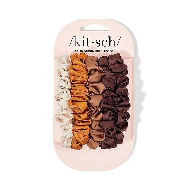Kitsch 5-pc. Satin Petite Hair Scrunchies Set