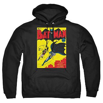 Batman First Adult Pull Over Hoodie