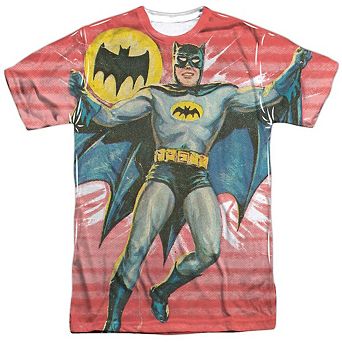 Batman Classic Tv Wrong Question Short Sleeve Adult Poly Crew T-shirt