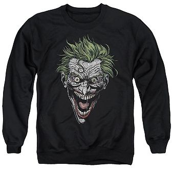 Batman Joker Adult Crewneck Sweatshirt
