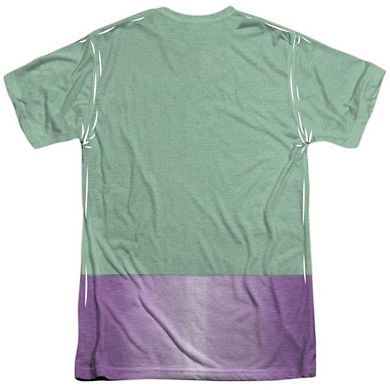 Batman Classic Tv Riddler Uniform Short Sleeve Adult Poly Crew T-shirt