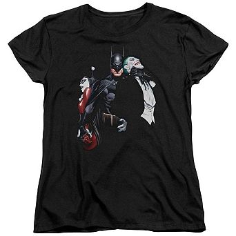 Batman Joker Harley Choke Short Sleeve Women´s T-Shirt