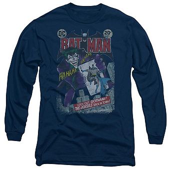 Batman 251 Distressed Long Sleeve Adult T-shirt