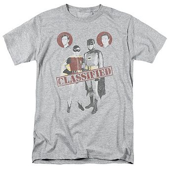 Batman Classic Tv Classified Short Sleeve Adult T-shirt