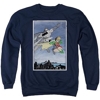 Batman Dkr Duo Adult Crewneck Sweatshirt