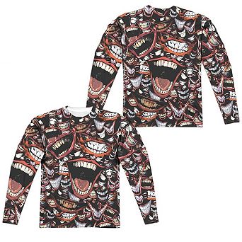 Batman Famous Wretch Sub Long Sleeve Adult Poly Crew T-shirt
