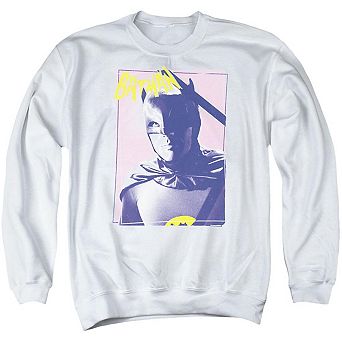 Batman Classic Tv Wayne 80s Adult Crewneck Sweatshirt