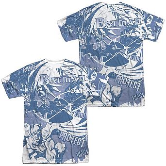 Batman Dark Protector Short Sleeve Adult 100% Poly Crew T-shirt