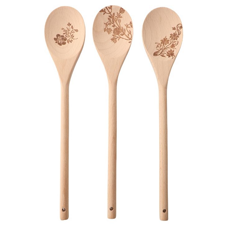 Quirky Kitchen Engraved Spatula Set