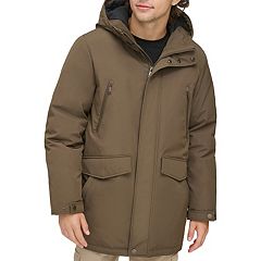 JOLYSINGND Mens Winter Jackets Long Winter Jacket Men Thicken Warm