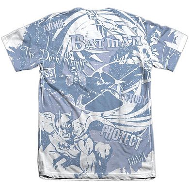 Batman Dark Protector Adult 65/35 Poly/cotton Short Sleeve T-shirt