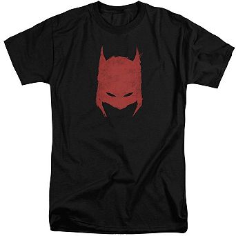 Batman Hacked & Scratched Short Sleeve Adult Tall T-shirt