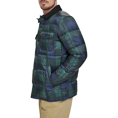 Men's Dockers® Midweight Quilted Shacket with Corduroy Collar