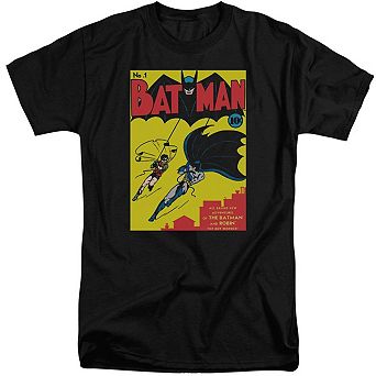 Batman First Short Sleeve Adult Tall T-shirt