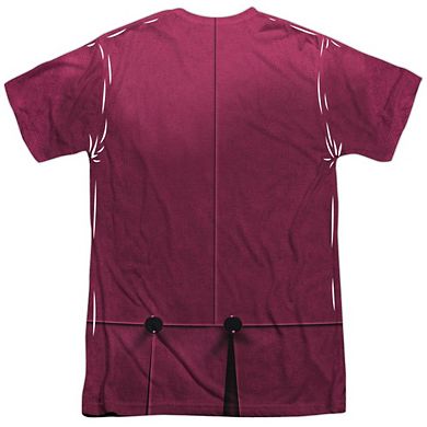 Batman Classic Tv Joker Uniform Short Sleeve Adult Poly Crew T-shirt