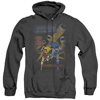 Batman Dynamic Duo Adult Heather Hoodie