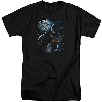Batman Light Of The Moon Short Sleeve Adult Tall T-shirt