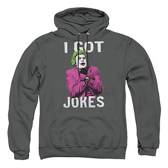 Batman Classic Tv Got Jokes Adult Pull Over Hoodie