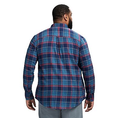 Mens IZOD Stratton Flannel Long Sleeve Button Down Shirt