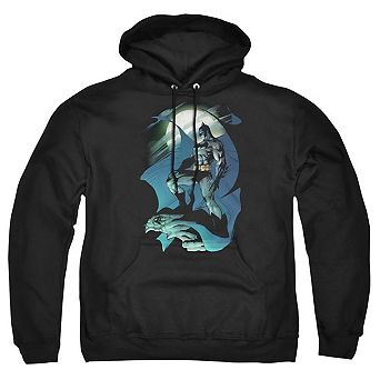Batman Glow Of The Moon Adult Pull Over Hoodie