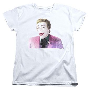 Batman Classic Tv Thrilled Short Sleeve Womens T-shirt