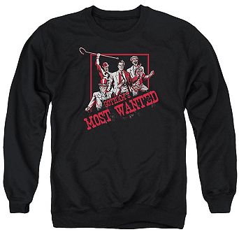 Batman Gotham Most Wanted Adult Crewneck Sweatshirt