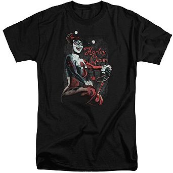 Batman Laugh It Up Short Sleeve Adult Tall T-shirt