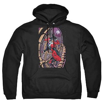 Batman Harley First Adult Pull Over Hoodie